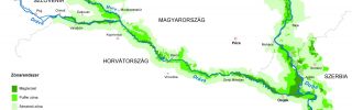 Mura-Drava-Duna_Bioszfera-rezervatum_terkep