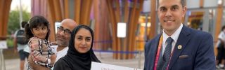 Százezredik látogató a dubaji Magyar Pavilonban