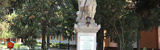 11. Szent Vendel szobra a róla elnevezett parkban- fotó Bognár Mária ring
